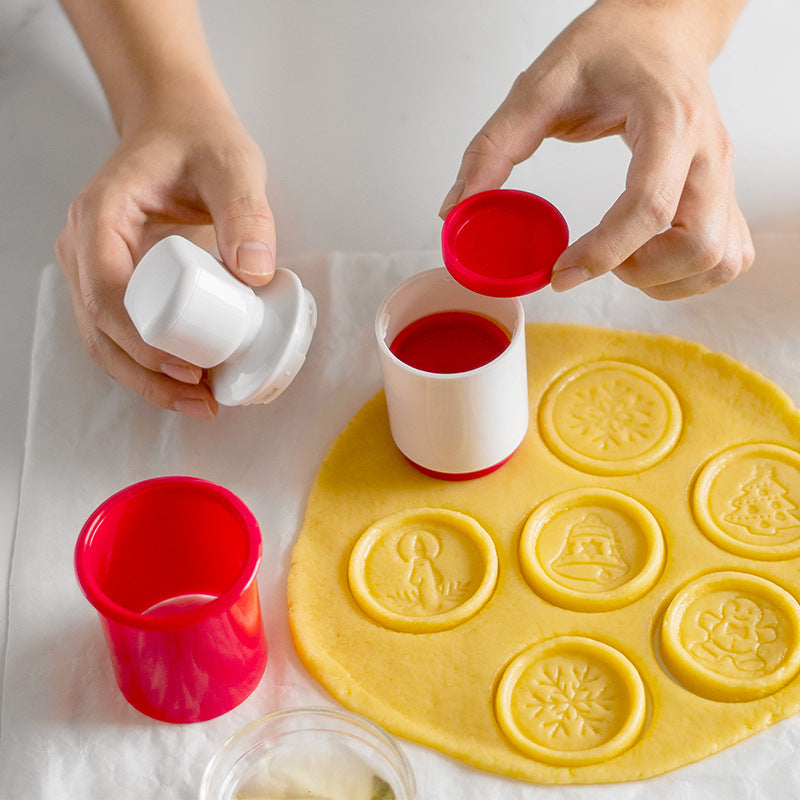 Press-Type Cookie Mold for Baking