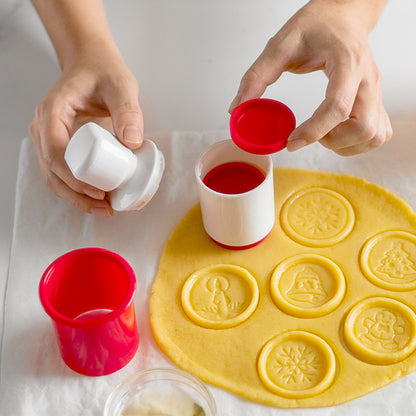 Press-Type Cookie Mold for Baking