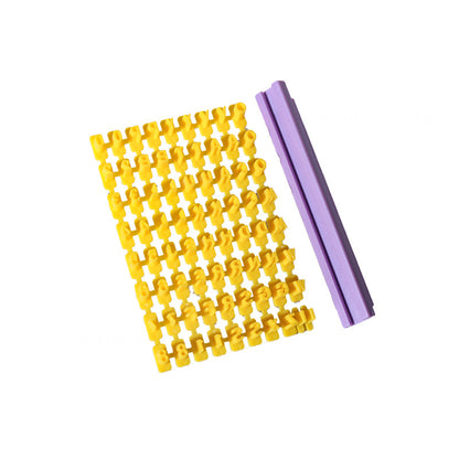 Customizable Alphanumeric Baking Stamp Mold | "Bake Your Words"